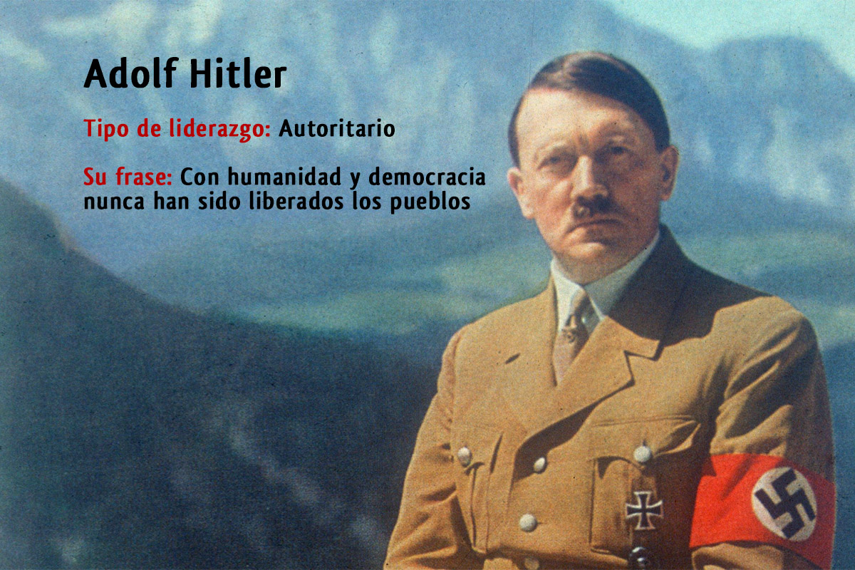 Tipo de liderazgo de Adolf Hitler: Líder dictador
